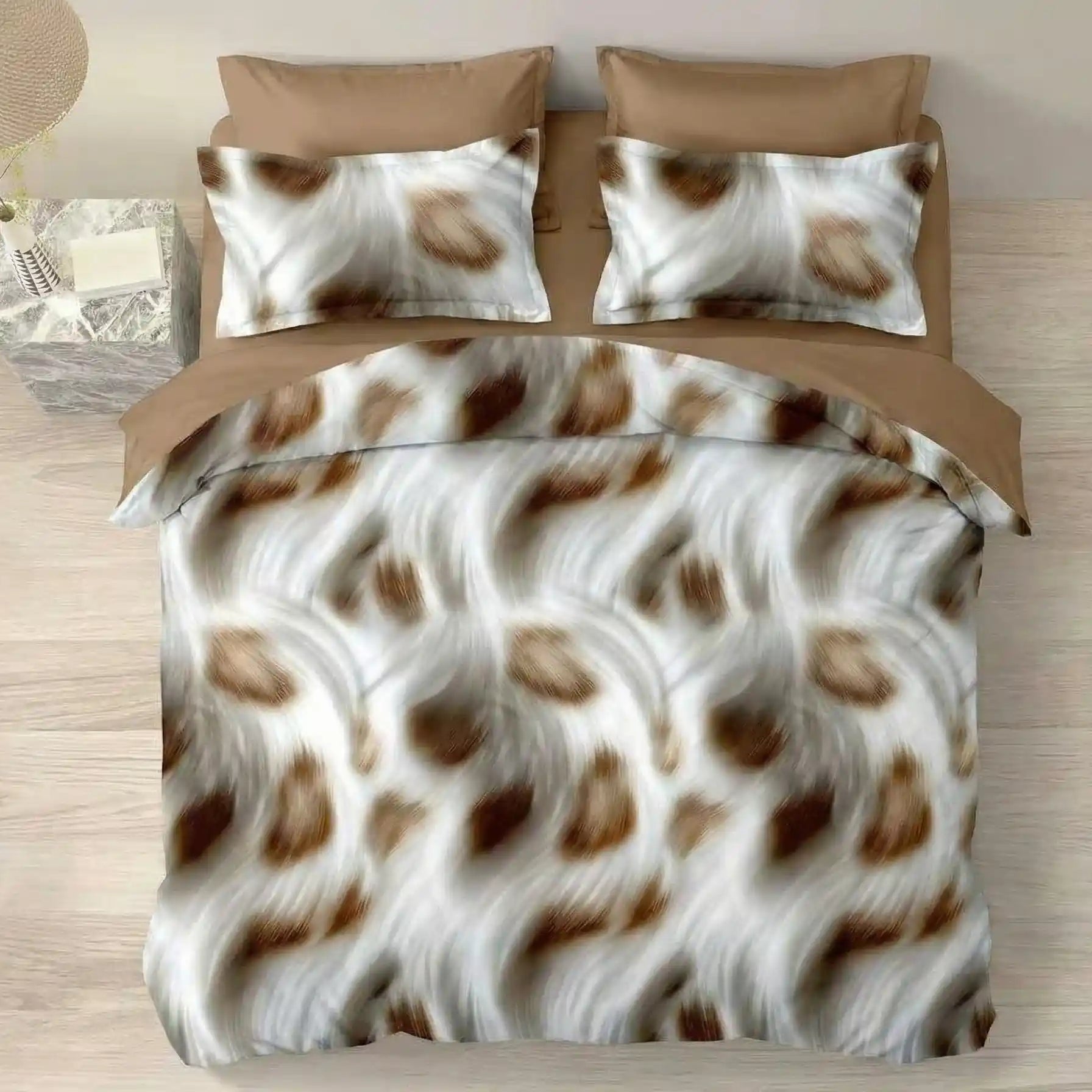 Lenjerie Finet 6 piese cu husă de pat pentru saltea de 160×200 și 180×200