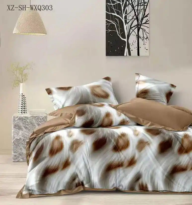 Lenjerie Finet 6 piese cu husă de pat pentru saltea de 160×200 și 180×200