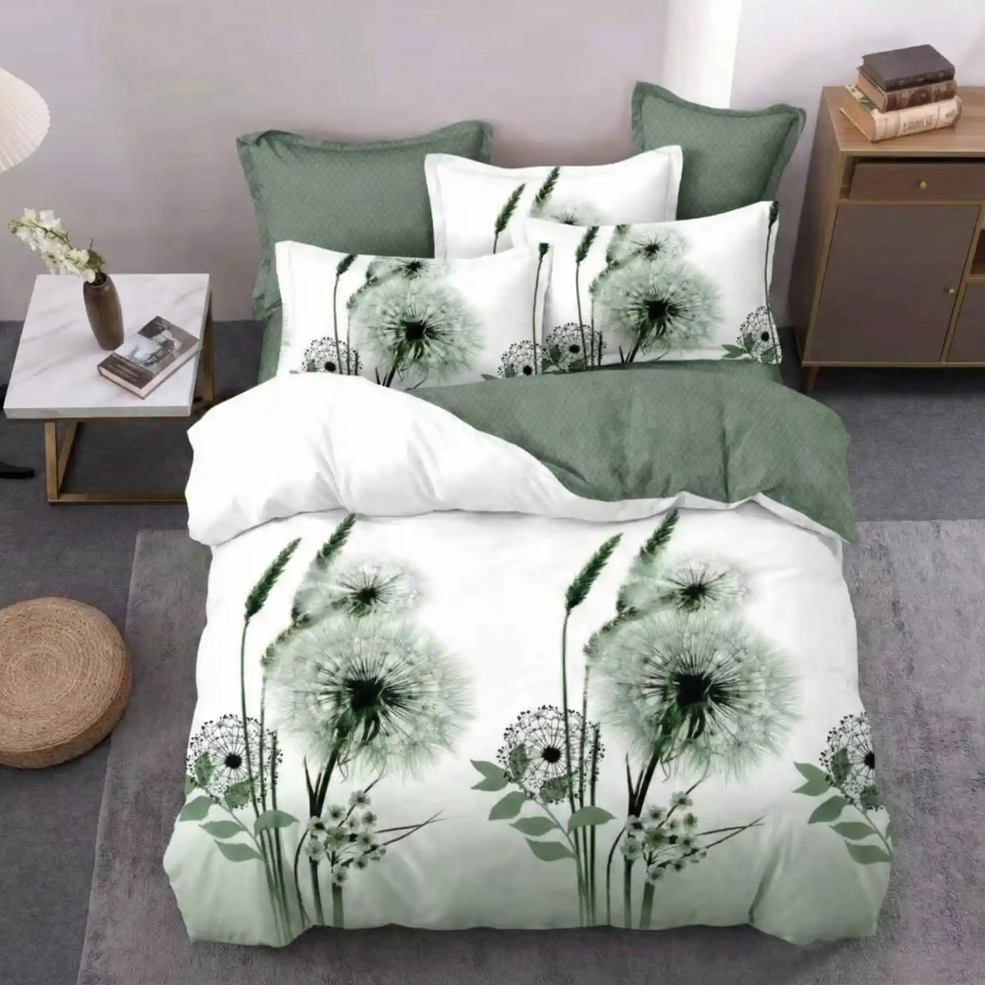 Lenjerie Finet 6 piese cu husă de pat pentru saltea de 160×200 și 180×200