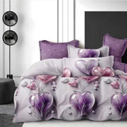 Lenjerie Finet 6 piese cu husă de pat pentru saltea de 160×200 și 180×200