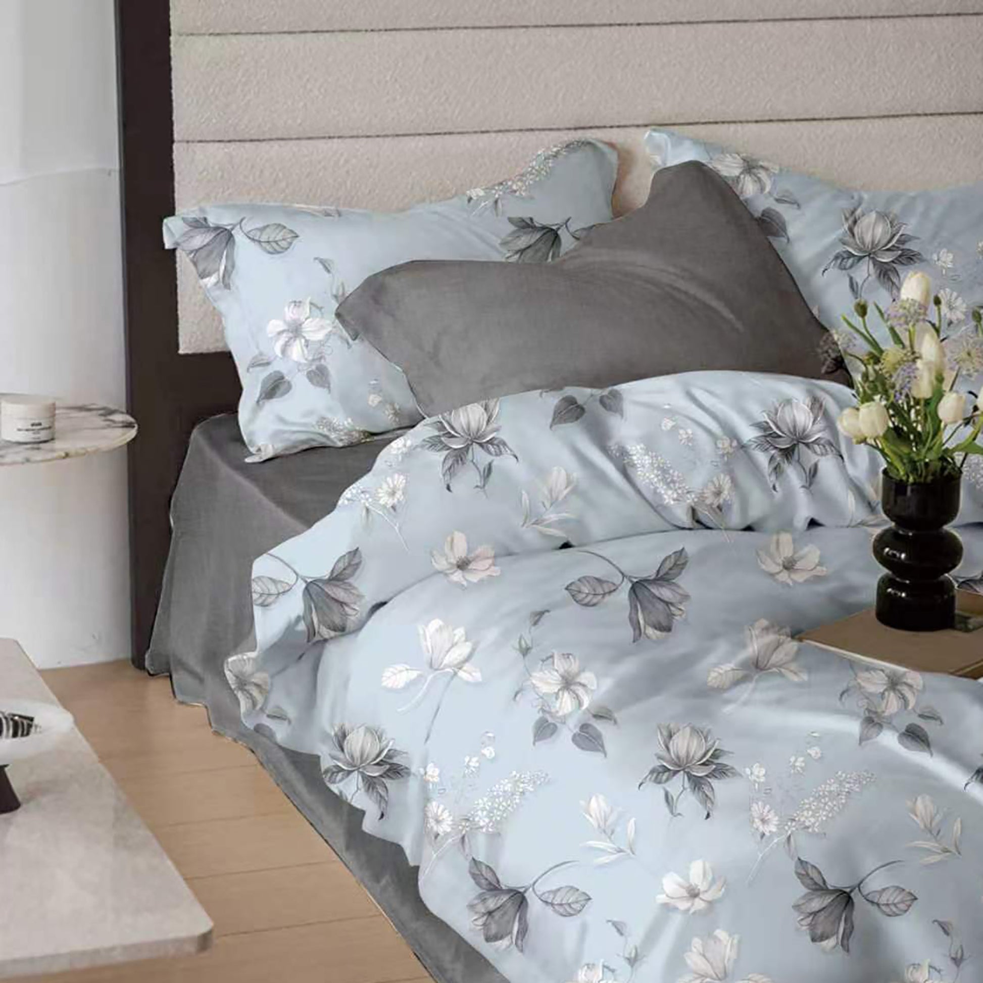 Lenjerie Finet 6 piese cu husă de pat pentru saltea de 160×200 și 180×200