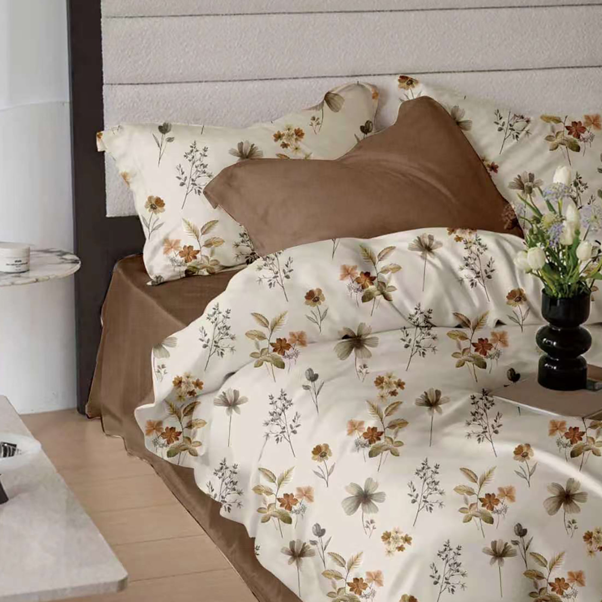 Lenjerie Finet 6 piese cu husă de pat pentru saltea de 160×200 și 180×200