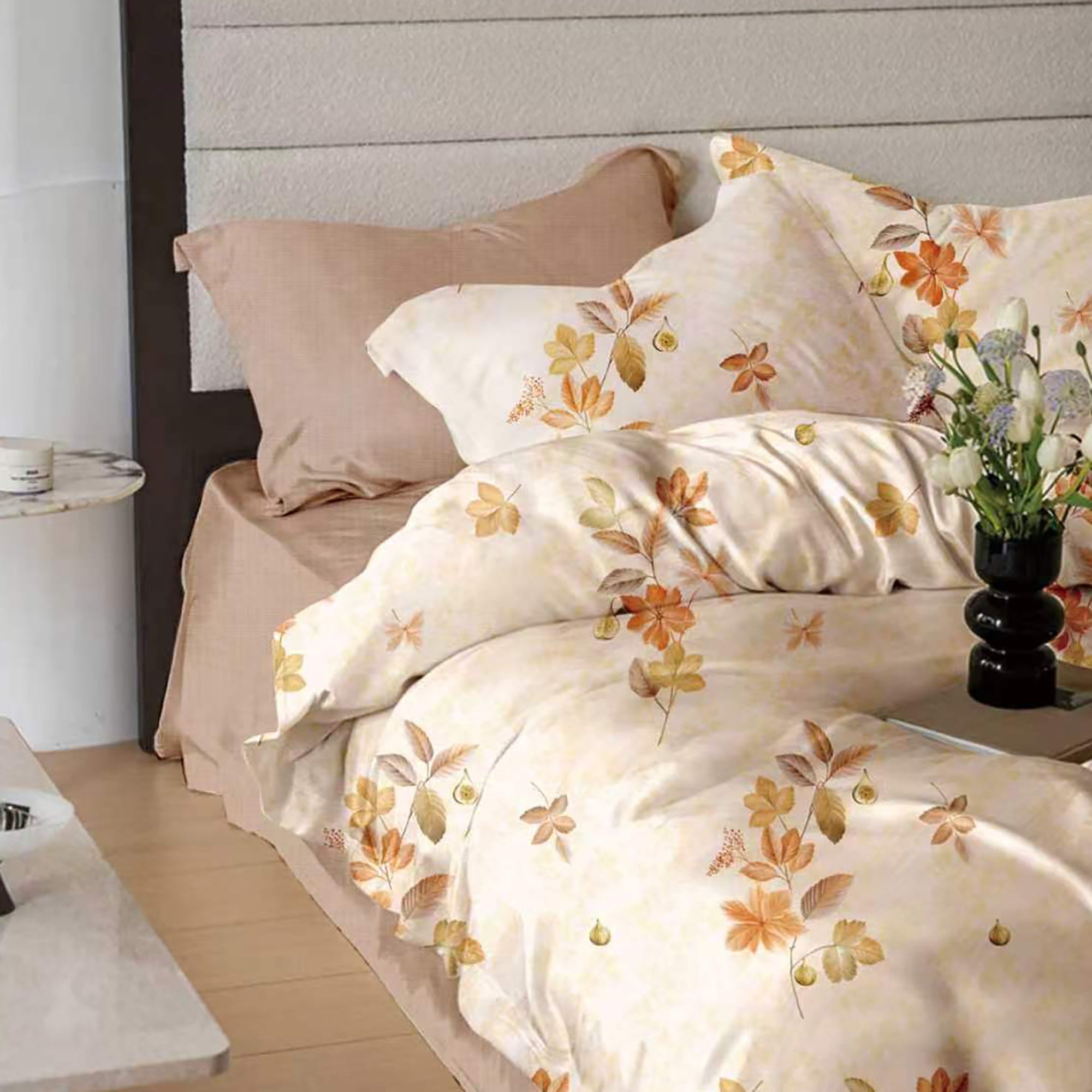 Lenjerie Finet 6 piese cu husă de pat pentru saltea de 160×200 și 180×200