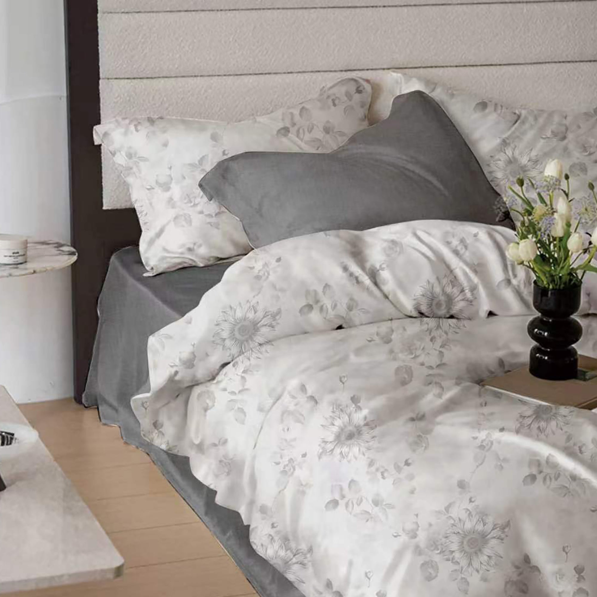 Lenjerie Finet 6 piese cu husă de pat pentru saltea de 160×200 și 180×200