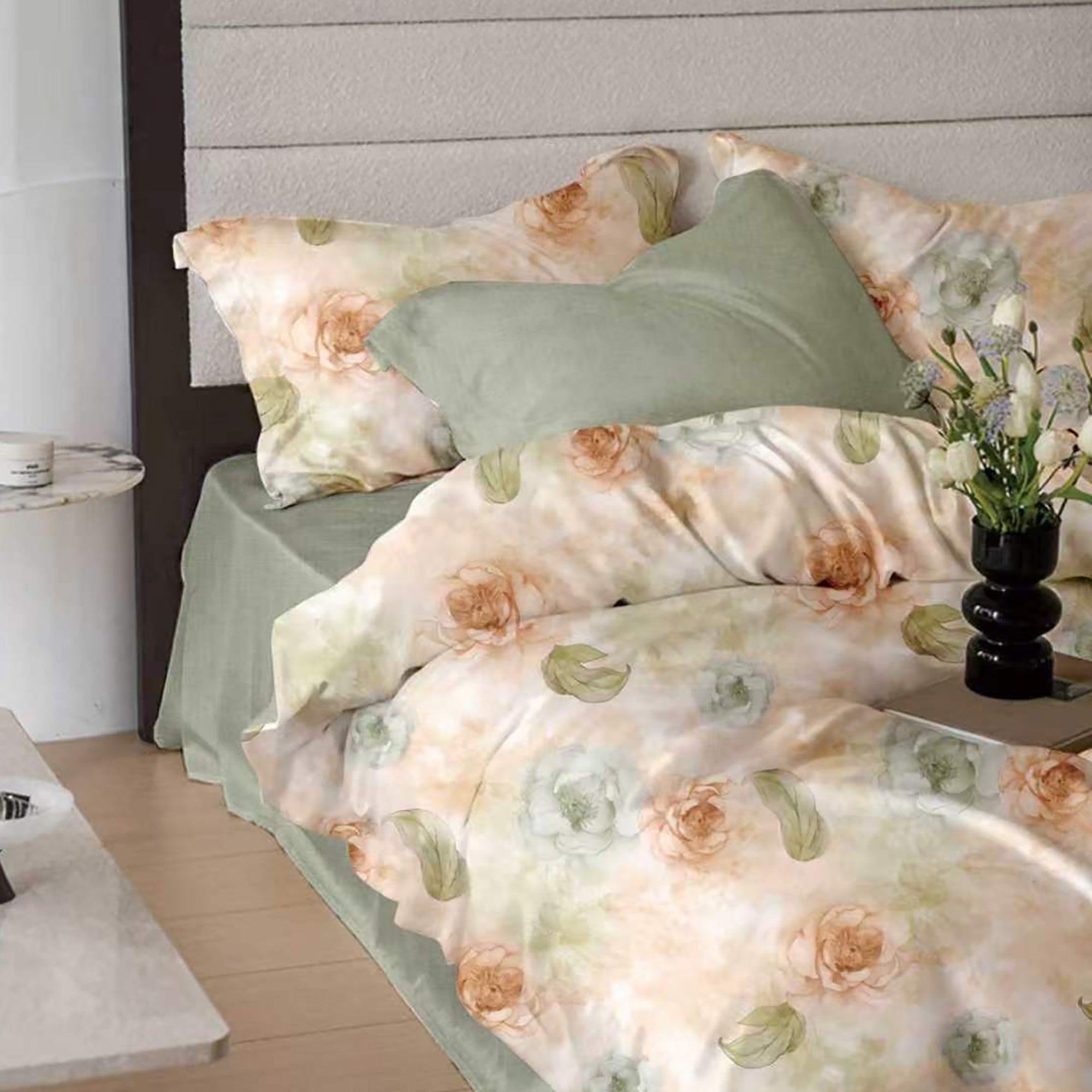 Lenjerie Finet 6 piese cu husă de pat pentru saltea de 160×200 și 180×200