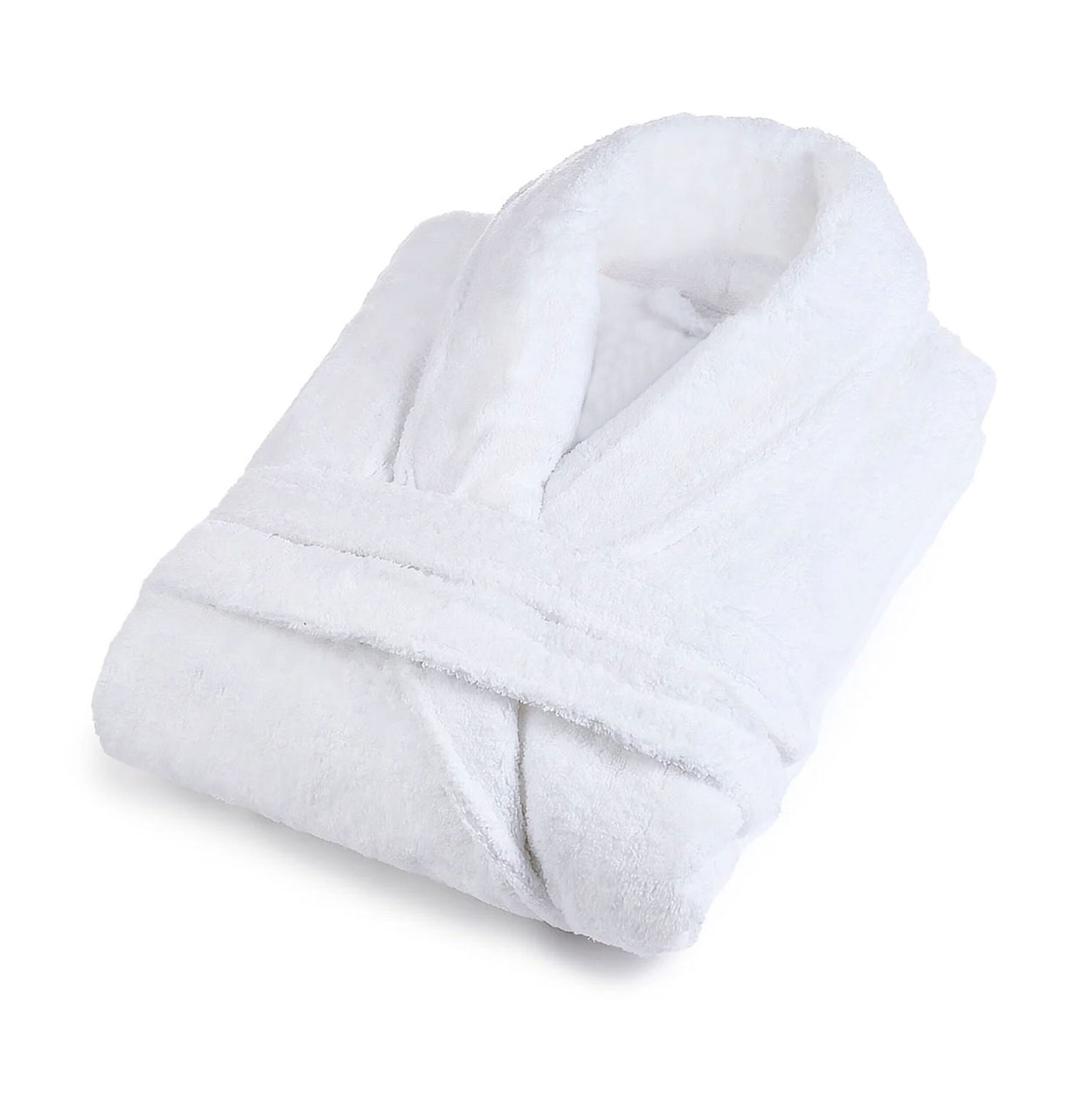 HALAT DE BAIE VELUR 100% BUMBAC (ALB)