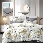 LENJERIE FINET 6 PIESE CU HUSĂ – 160×200 ȘI 180×200 (MADISON-VH)