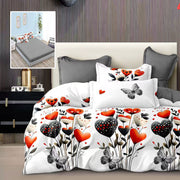 LENJERIE FINET 6 PIESE CU HUSĂ – 160×200 ȘI 180×200 (BROOKLYN-H)