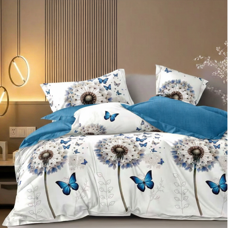 Lenjerie Finet 6 piese cu husă de pat pentru saltea de 160×200 și 180×200