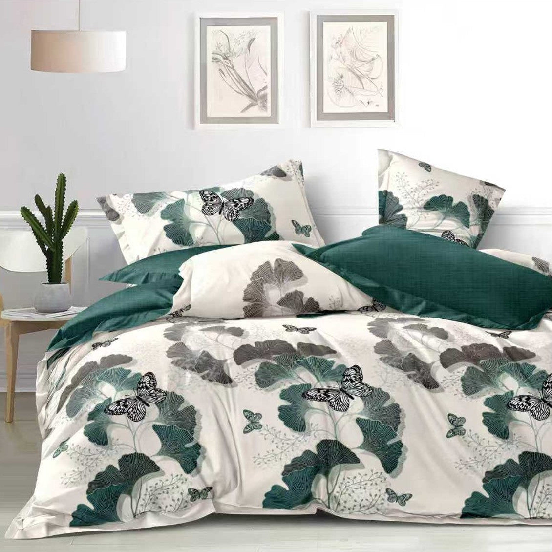 Lenjerie Finet 6 piese cu husă de pat pentru saltea de 160×200 și 180×200