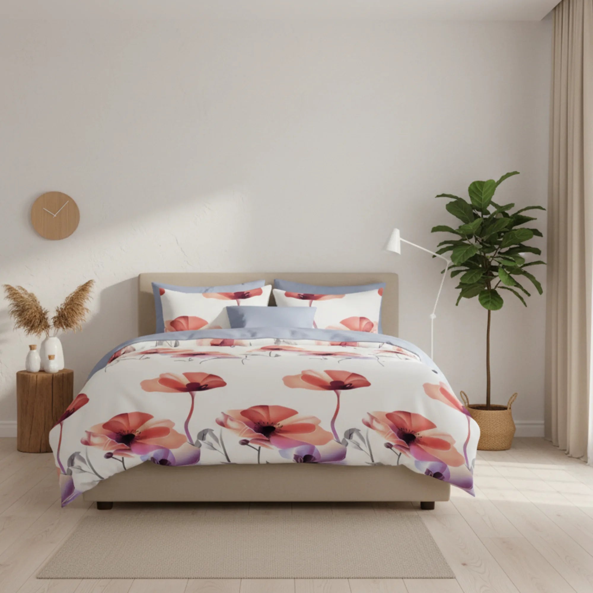 Lenjerie de pat Finet 6 piese cu cearșaf PROMO