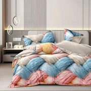 Lenjerie Finet 6 piese cu husă de pat pentru saltea de 160×200 și 180×200
