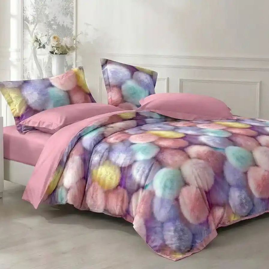 Lenjerie Finet 6 piese cu husă de pat pentru saltea de 160×200 și 180×200