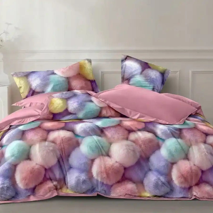 Lenjerie Finet 6 piese cu husă de pat pentru saltea de 160×200 și 180×200
