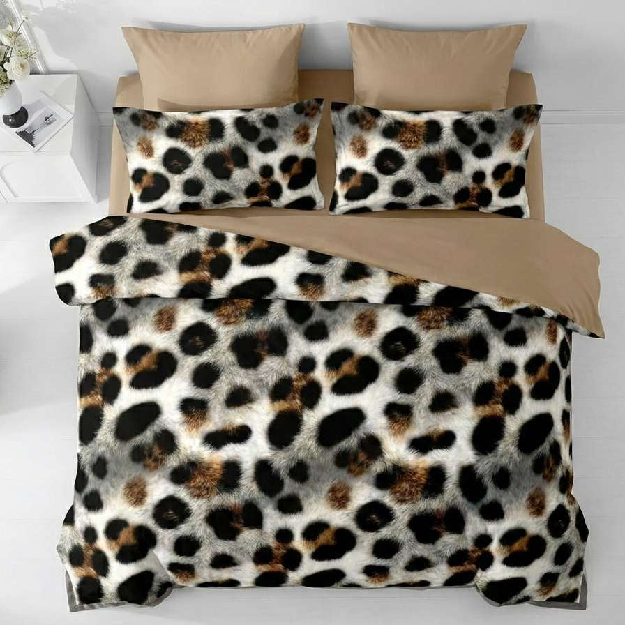 Lenjerie Finet 6 piese cu husă de pat pentru saltea de 160×200 și 180×200