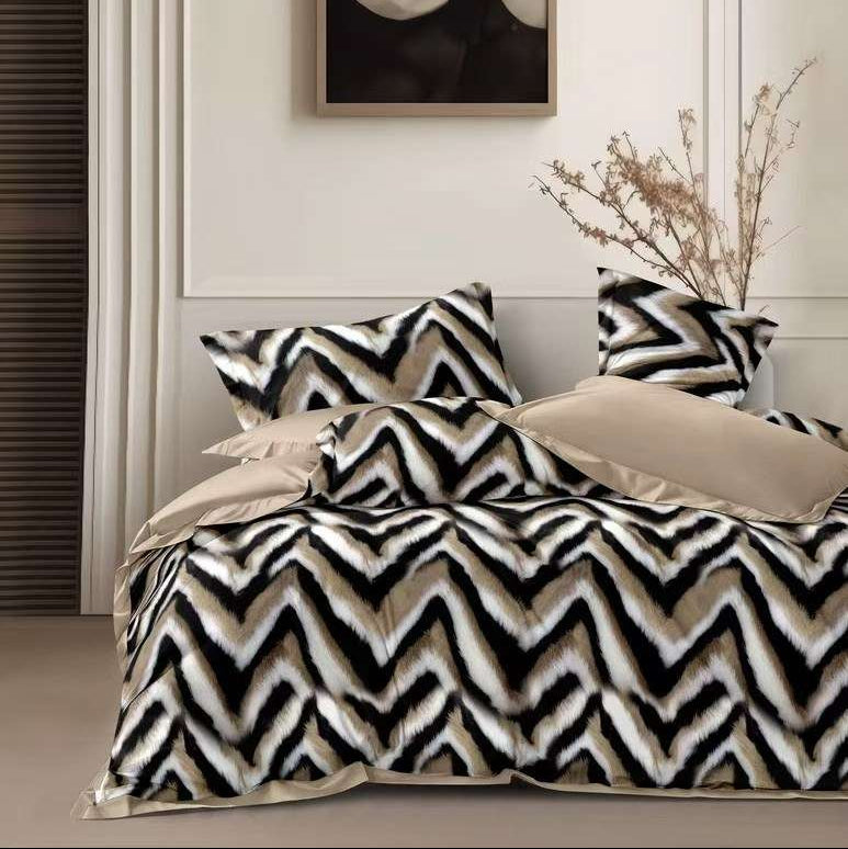 Lenjerie Finet 6 piese cu husă de pat pentru saltea de 160×200 și 180×200