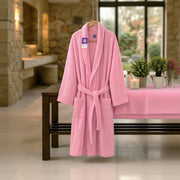 HALAT DE BAIE VELUR 100% BUMBAC (Blush Serenity)