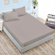 Husă damasc policoton universală, pentru saltea de 160x200cm / 180x200cm, cu două fețe de pernă
